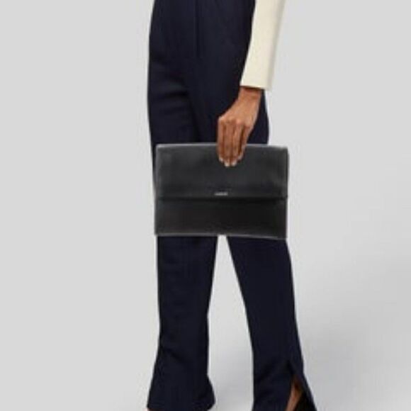 Tiffany & Co. Leather Serena Clutch - Black - Picture 9 of 9